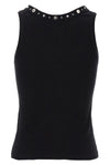 ribbed stretch cotton tank top