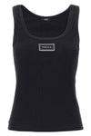 ribbed stretch cotton tank top