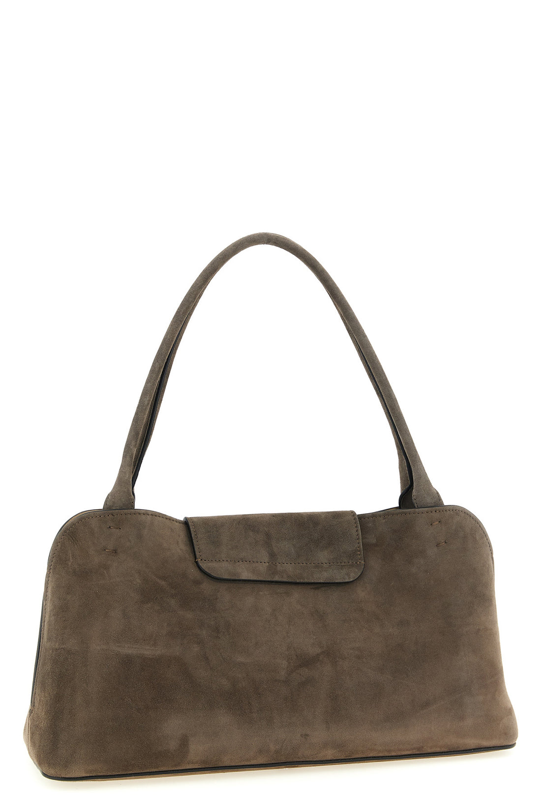 VERSACE OS vivian medium shoulder bag in suede