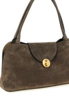 vivian medium shoulder bag in suede