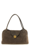 vivian medium shoulder bag in suede