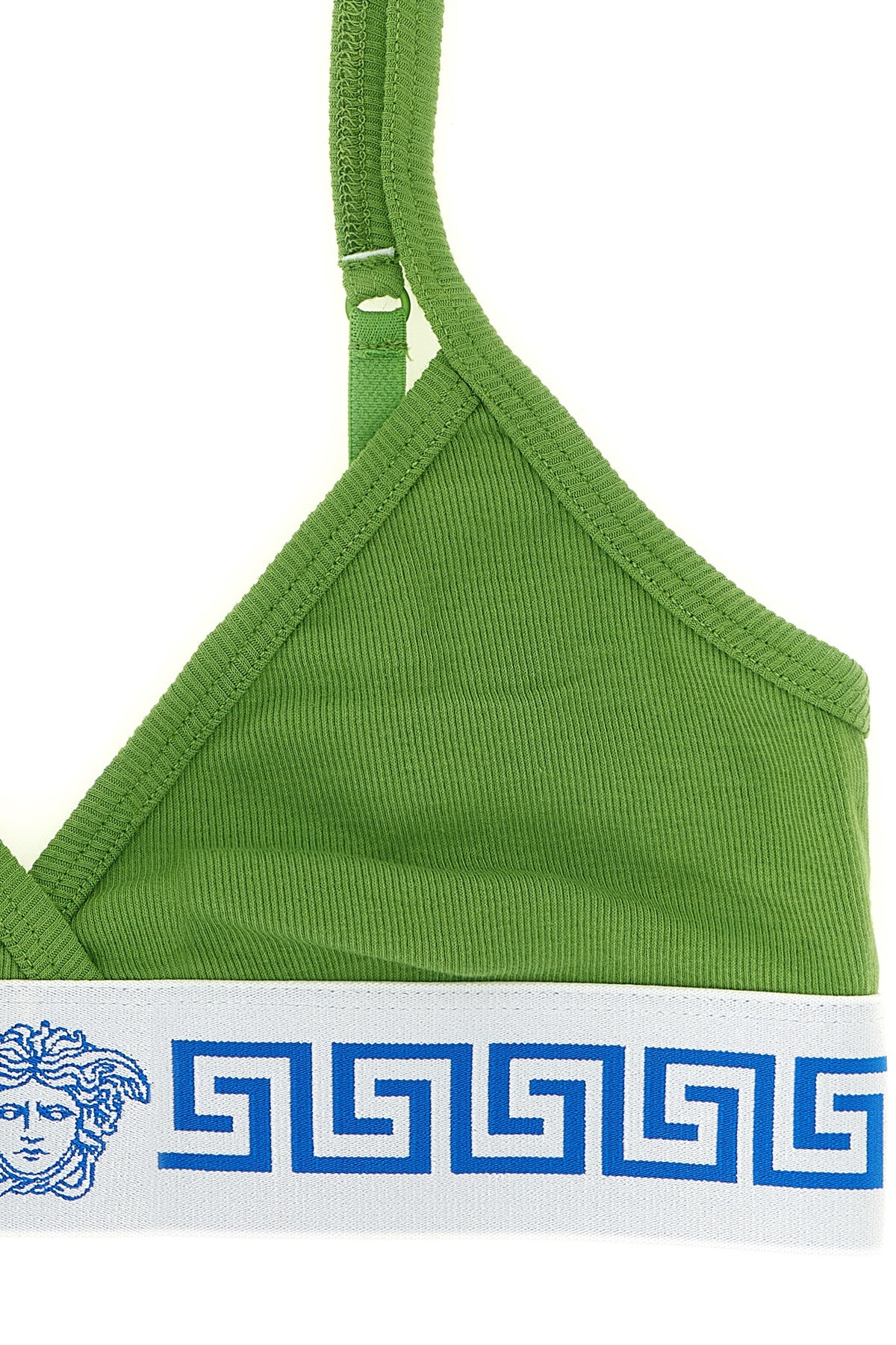 ribbed stretch cotton jersey bralette