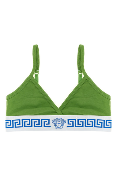 ribbed stretch cotton jersey bralette