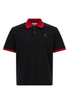 cotton piqué polo shirt