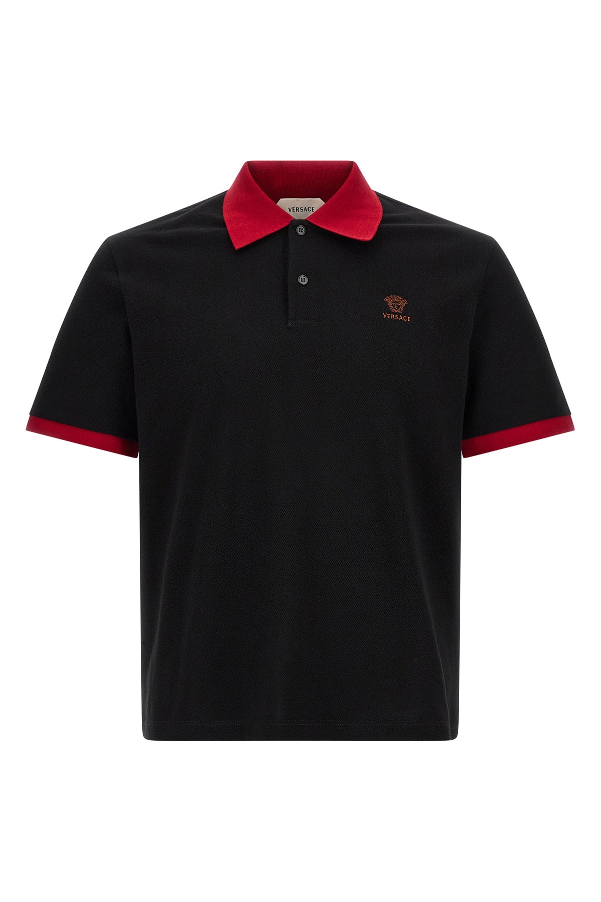 cotton piqué polo shirt
