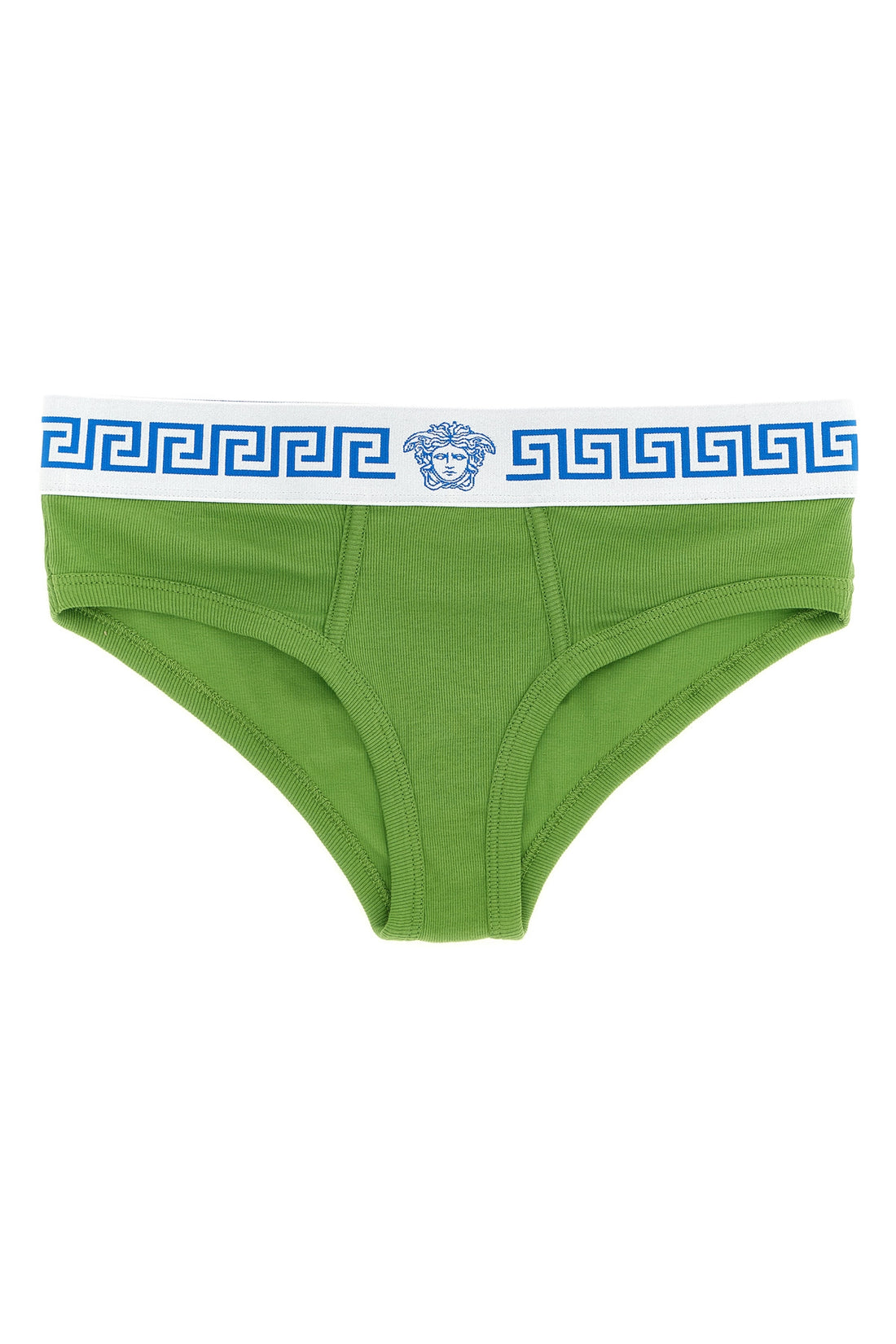 VERSACE 1 ribbed stretch cotton jersey briefs