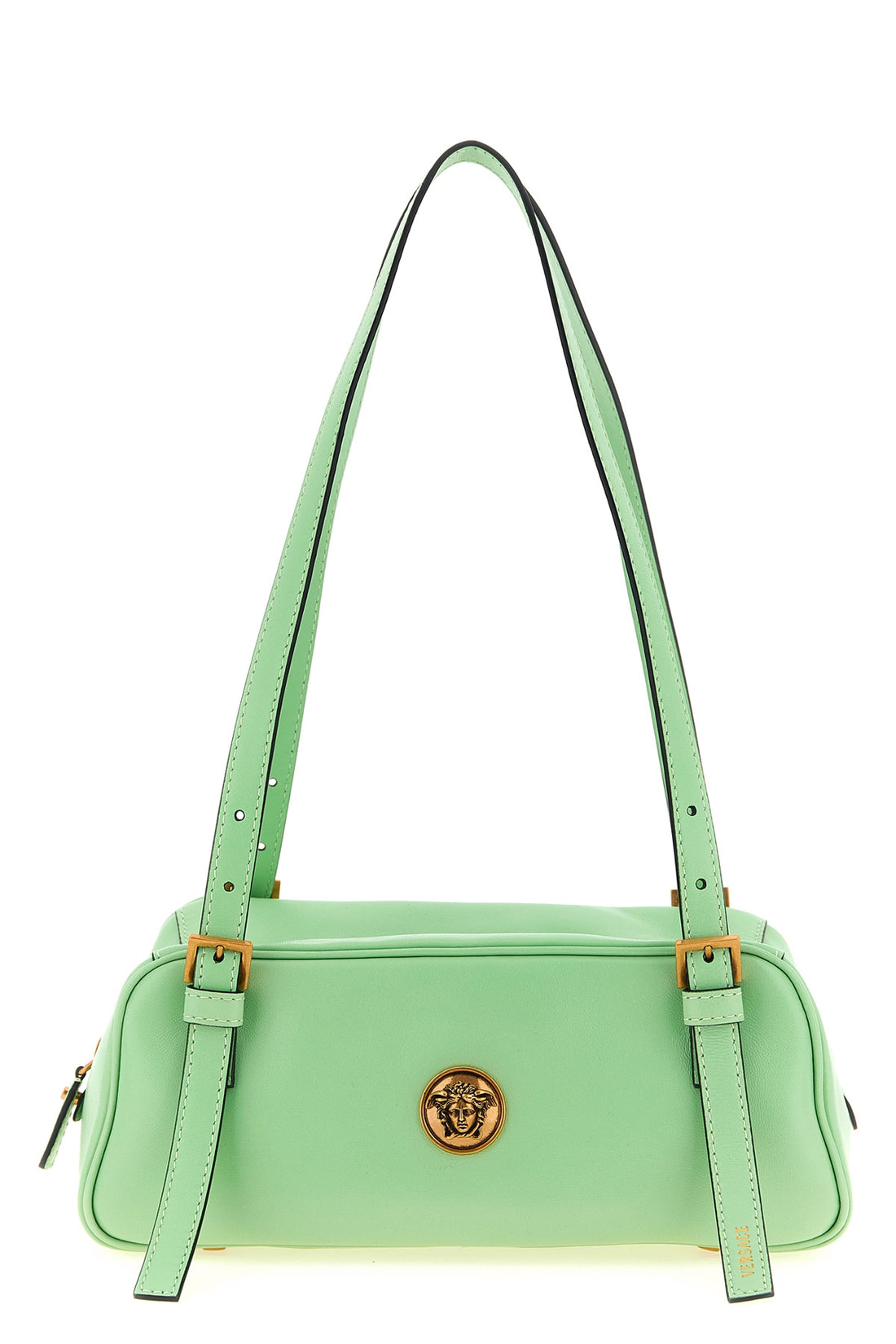 VERSACE OS emblème shoulder bag in ultra-soft nappa leather