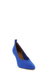 tina pumps in cotton denim