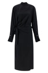 thalassa virgin wool flannel midi dress