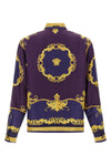 the versace shirt in silk twill