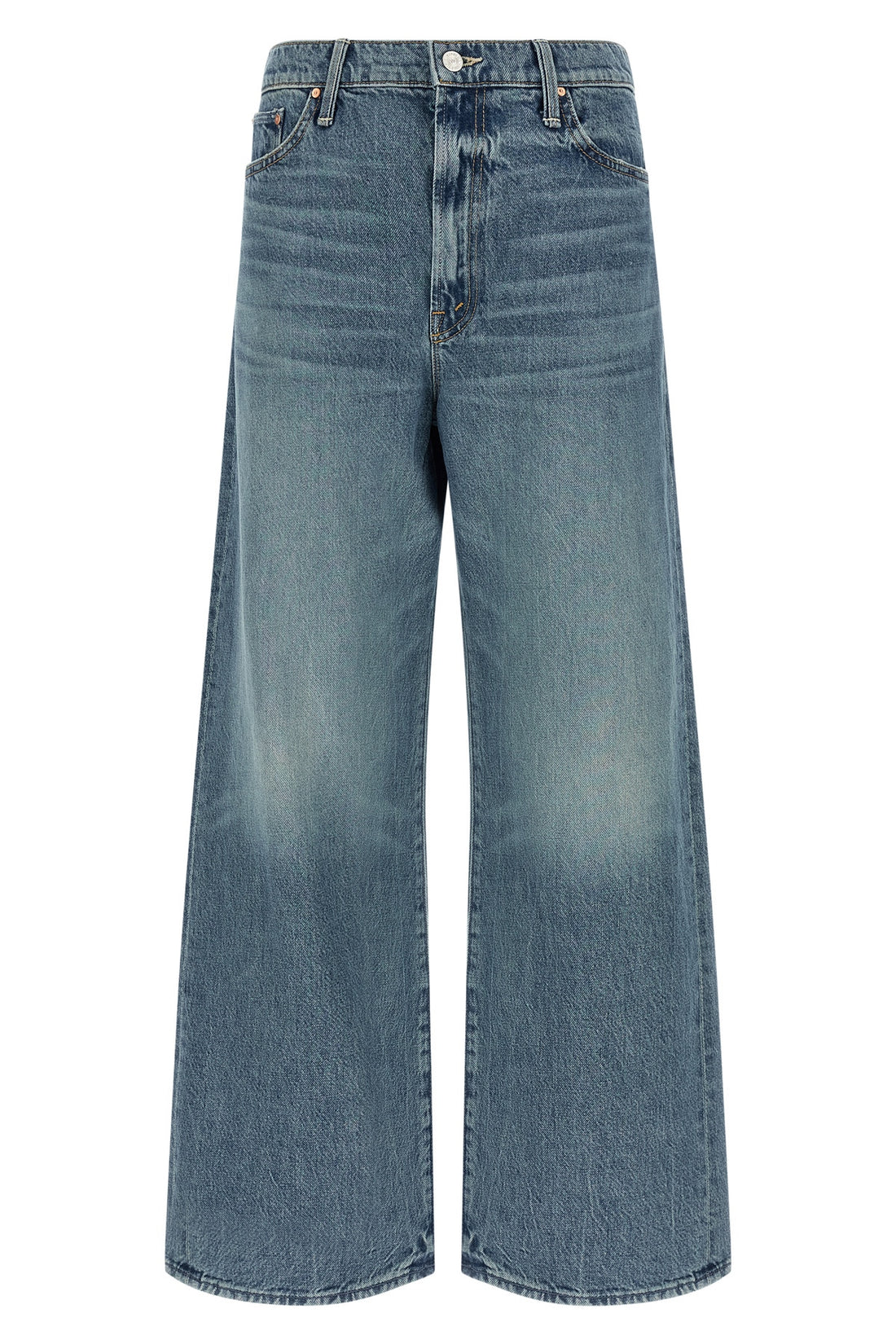 MOTHER 25 superior the dodger flood rigid denim jeans folkstar wash
