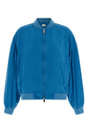 over-tinted silk poplin blouson