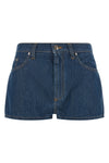 versaces high-waisted chambray denim shorts represent a refined approach to cas