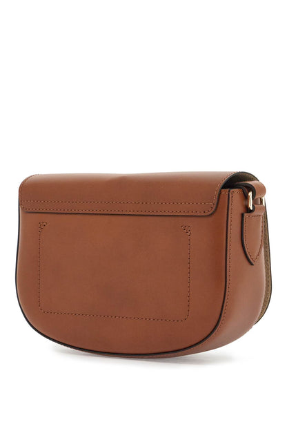 cognac leather crossbody bag epure timeless