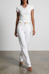 stretch cotton jersey t-shirt