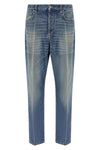 versace jeans define the basics of casualwear through a precise straight-leg sil