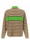 striped lightweight cotton polo shirt