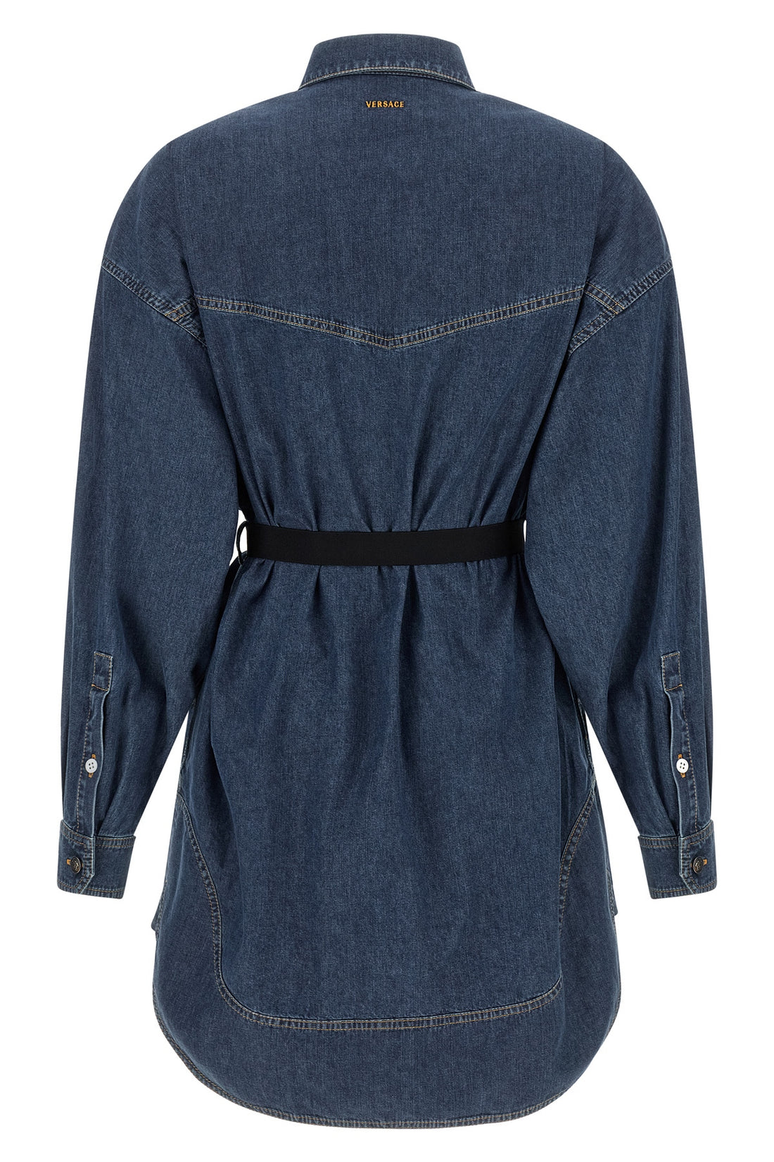 VERSACE 40 versaces chemisier dress redefines the codes of casualwear through impeccable c