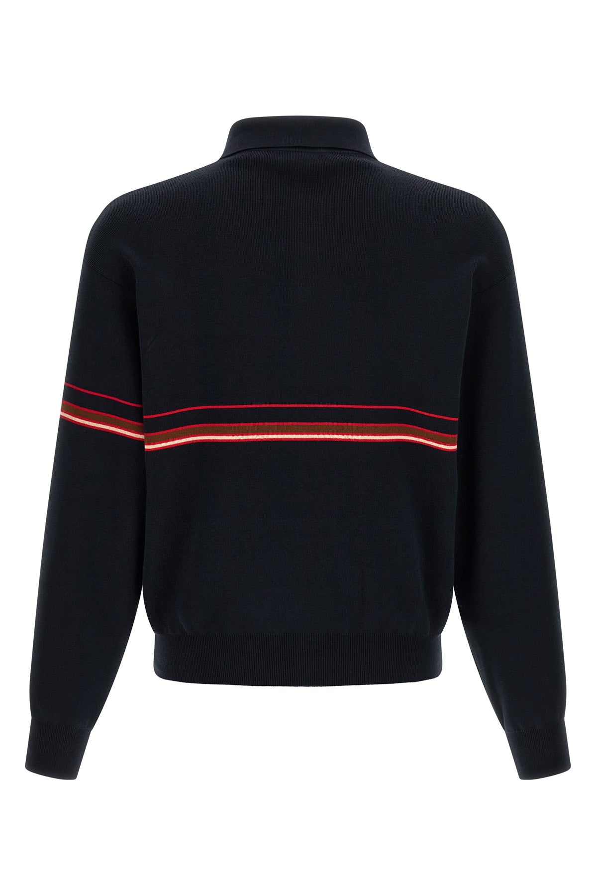 cotton knit polo shirt