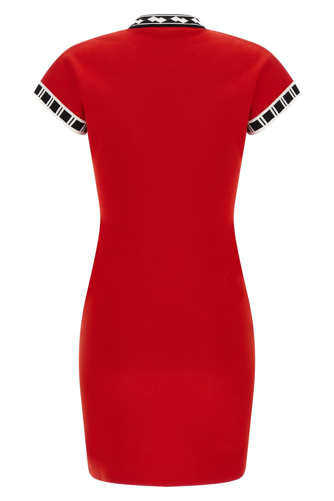 VERSACE 38 cotton knit mini dress