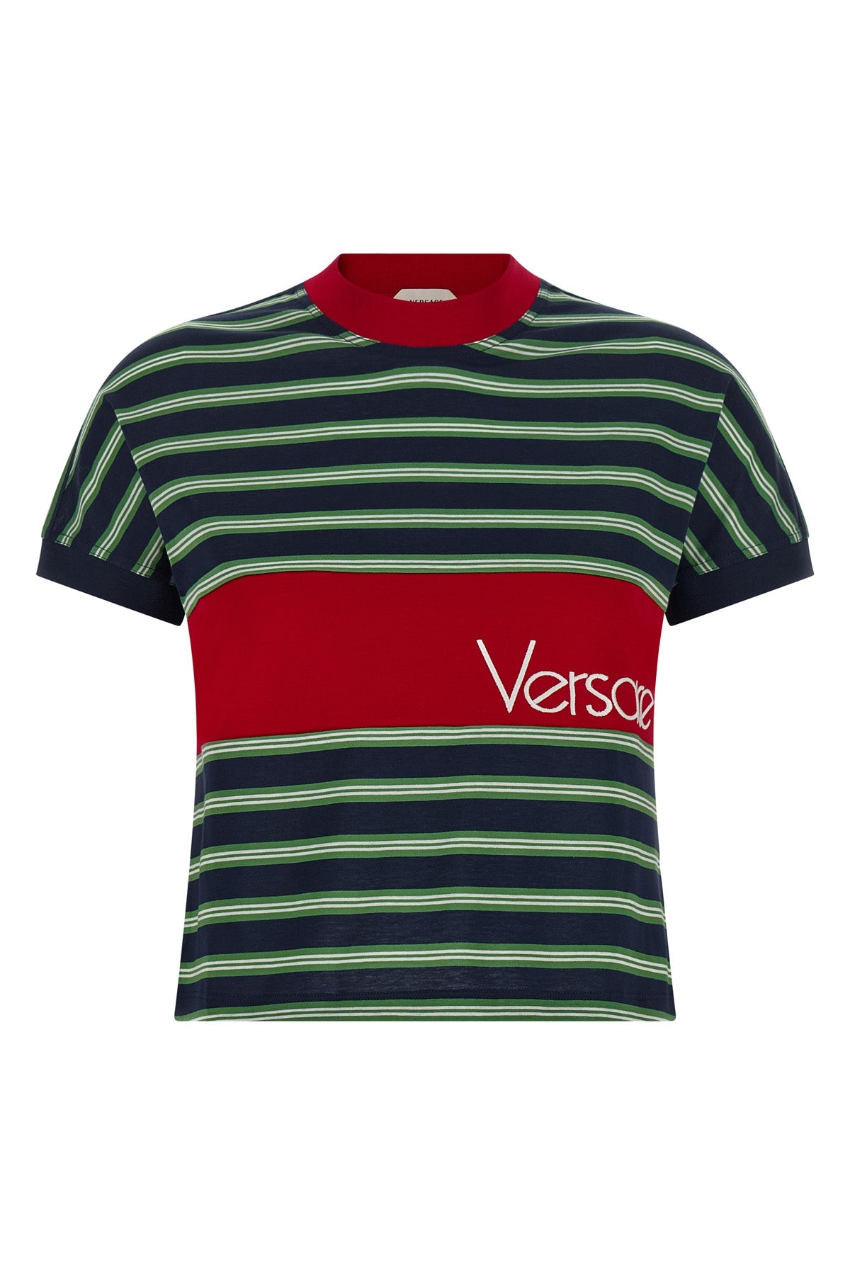 light striped cotton t-shirt