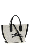 essential xs handbag made of dotted cotton canvas