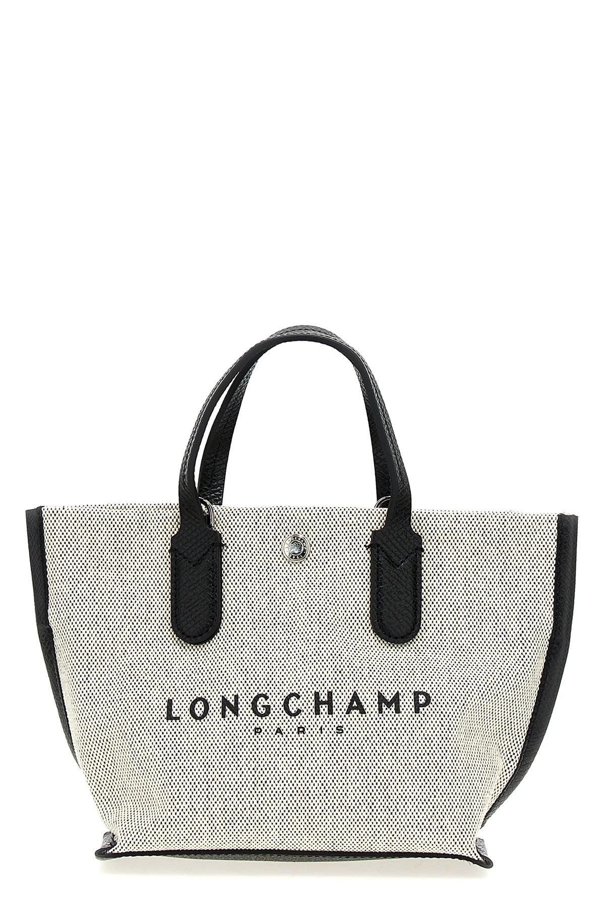 essential xs handbag made of dotted cotton canvas