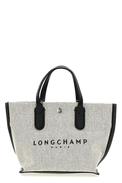 essential xs handbag made of dotted cotton canvas