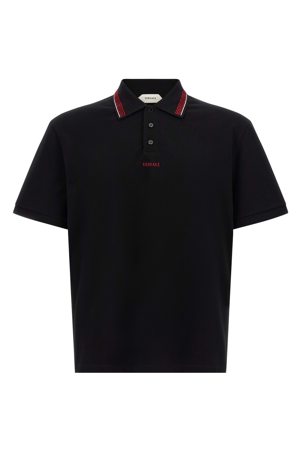 cotton piqué polo shirt