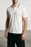 cotton piqué polo shirt