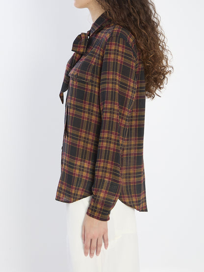 SAINT LAURENT M lavallière cassandre shirt 