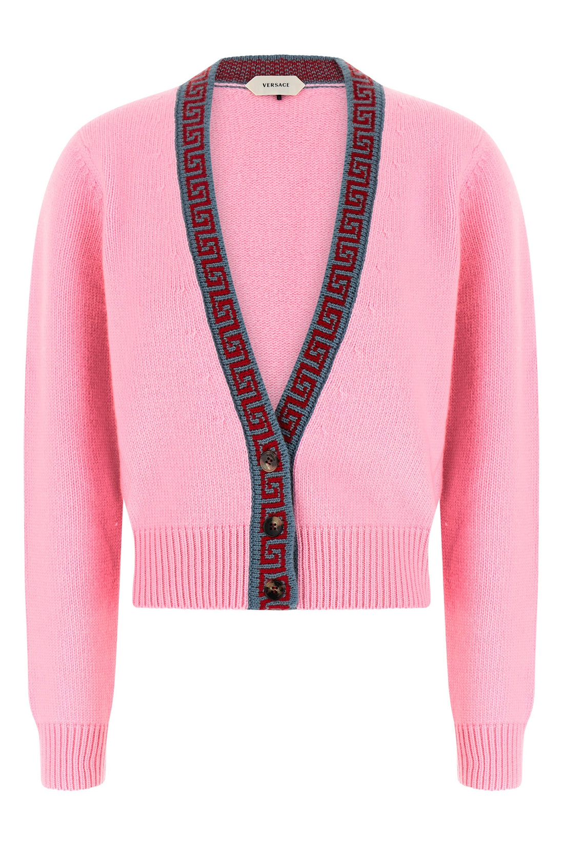 VERSACE 40 the versace cardigan redefines everyday knitwear through an essential design and