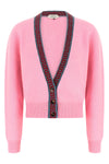 the versace cardigan redefines everyday knitwear through an essential design and
