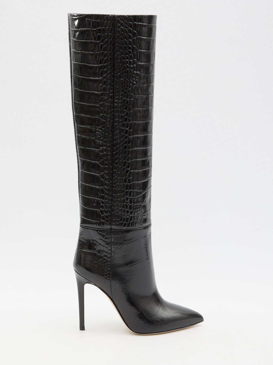 PARIS TEXAS 36 charcoal stiletto boots 105