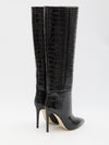 charcoal stiletto boots 105