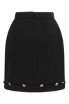 the mini skirt versace redefines sartorial geometry through a rigorous construct