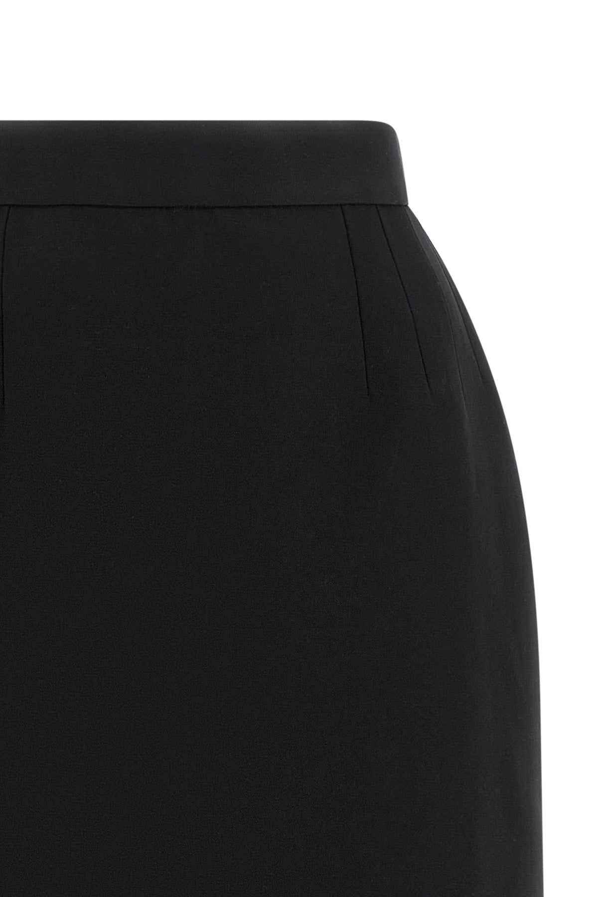 the mini skirt versace redefines sartorial geometry through a rigorous construct