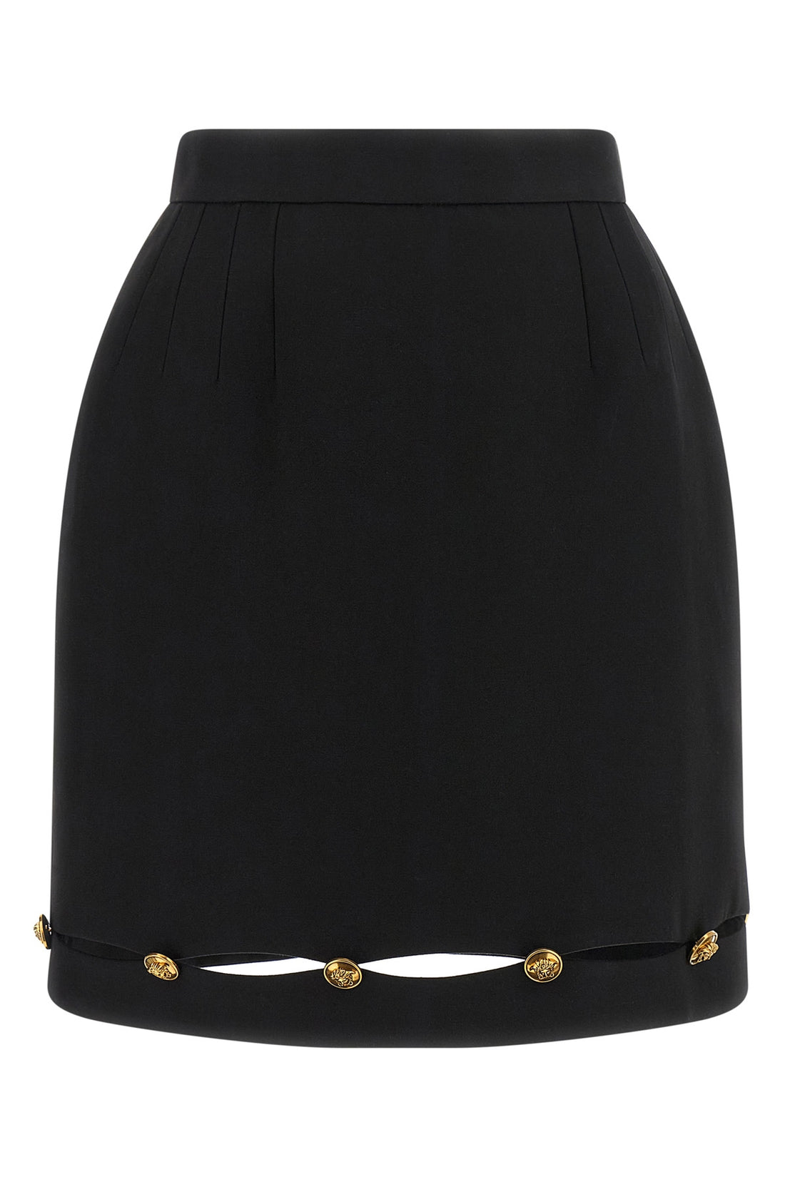 VERSACE 40 the mini skirt versace redefines sartorial geometry through a rigorous construct