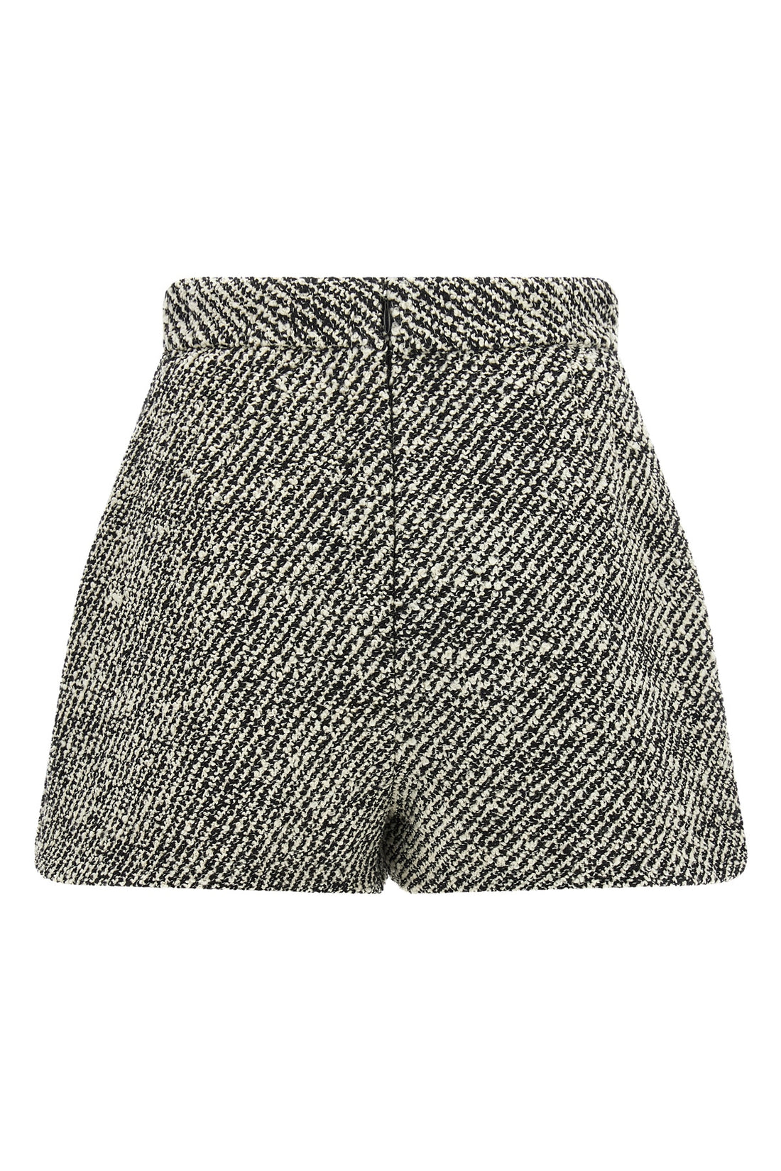 VERSACE 40 versace shorts in fine virgin wool are distinguished by a sophisticated two-tone