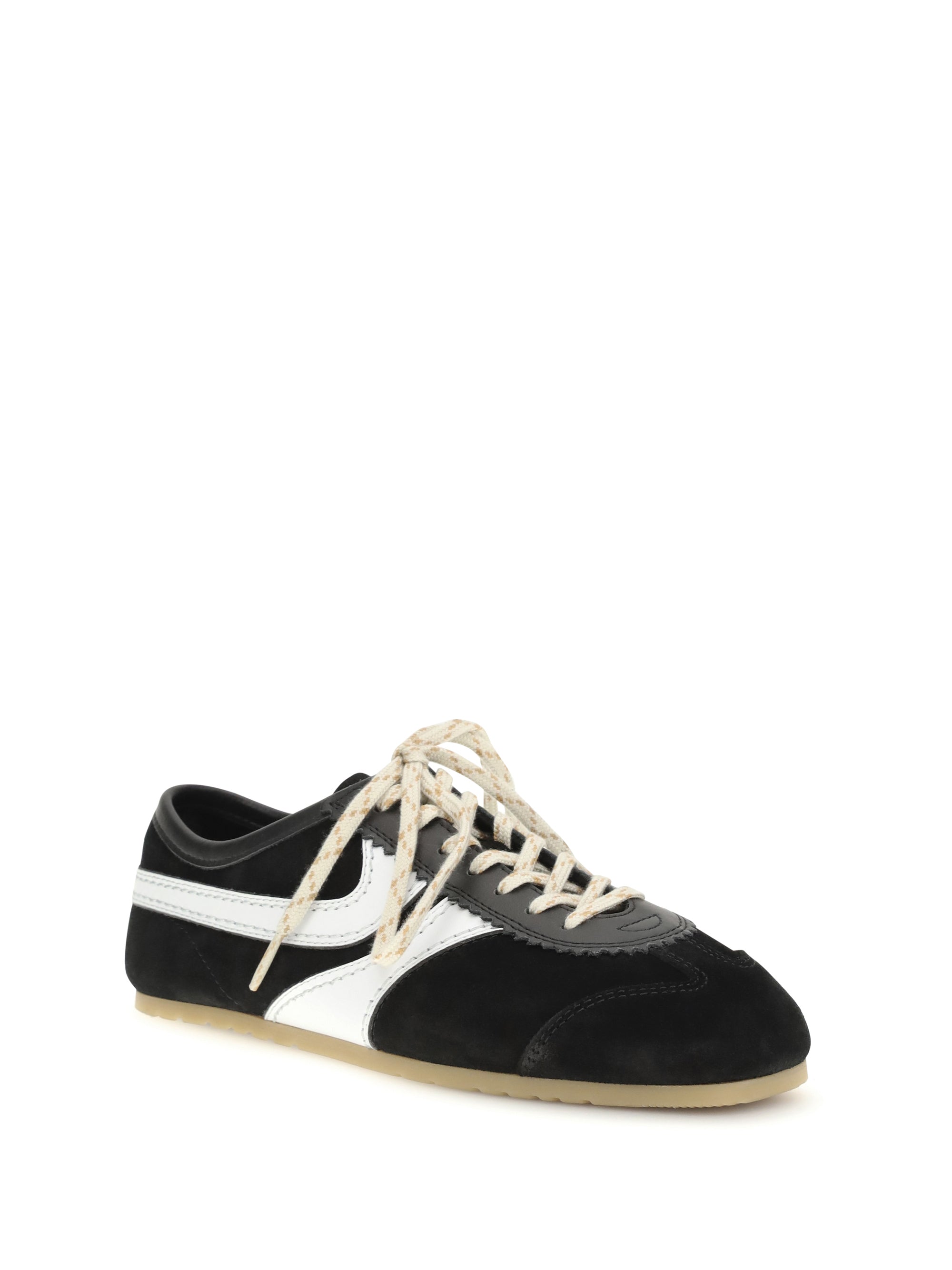 DRIES VAN NOTEN 36 suede sneakers