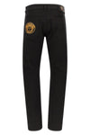 versace black denim jeans