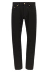 versace black denim jeans