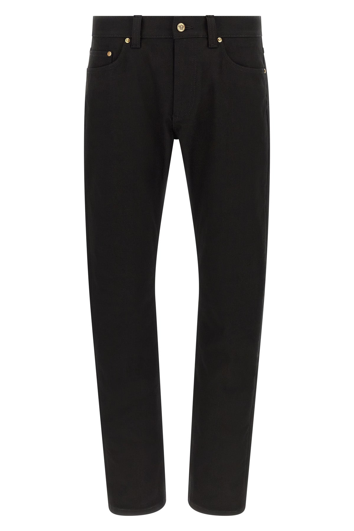 versace black denim jeans