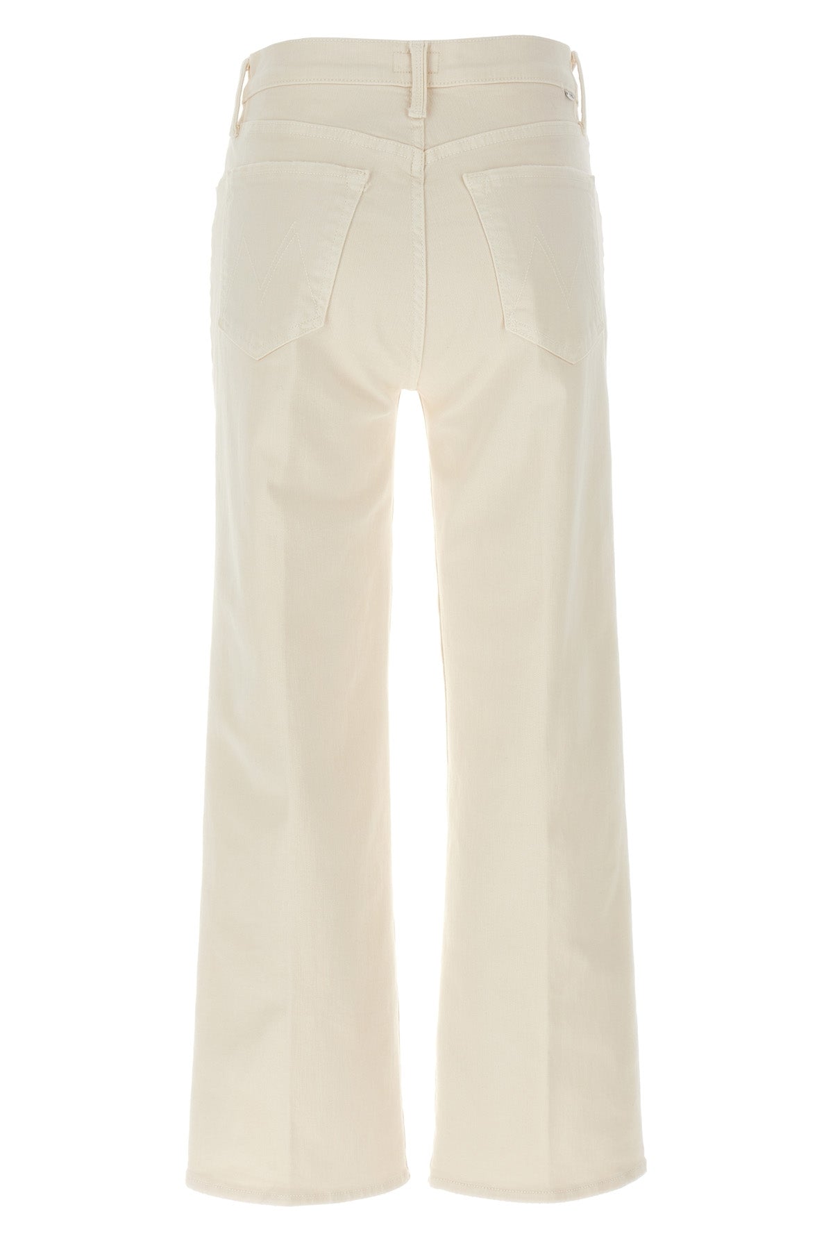 the rambler zip ankle high-waisted stretch cotton denim jeans