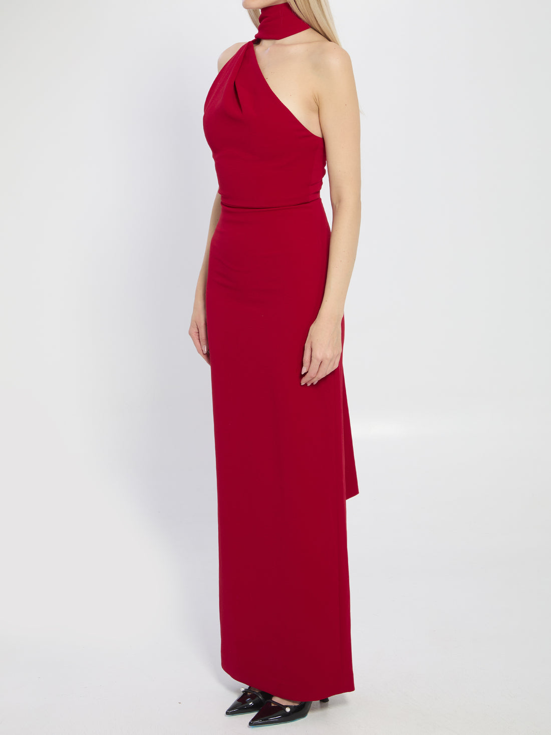 SOLACE LONDON 10 demi maxi dress