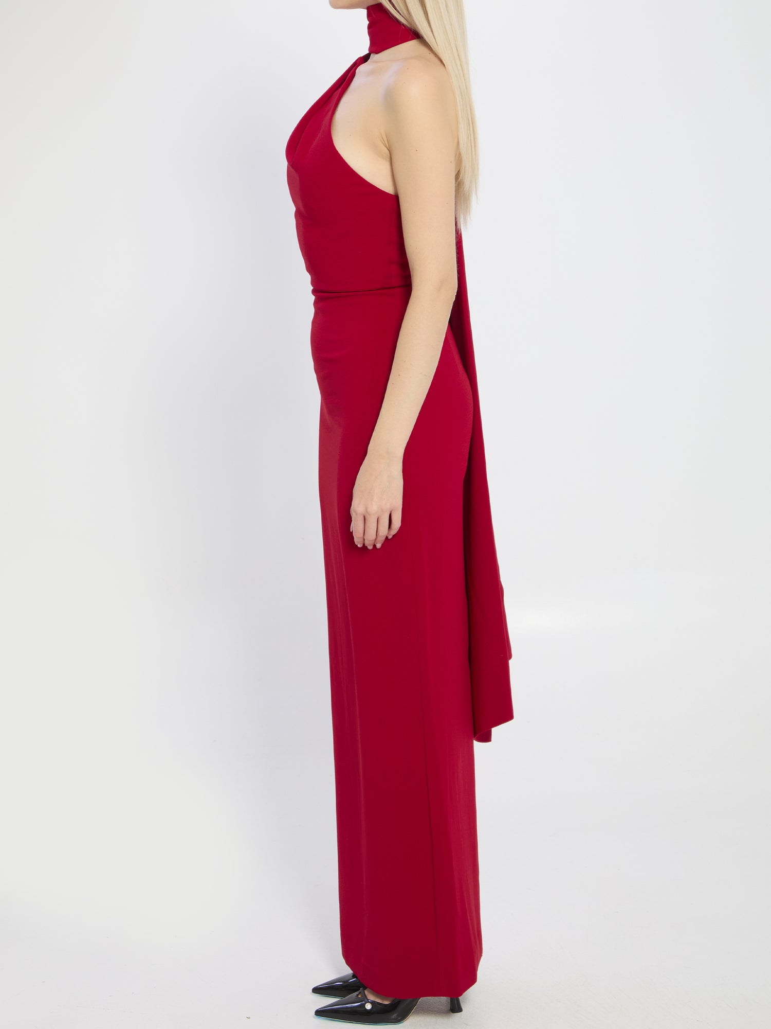 SOLACE LONDON 10 demi maxi dress