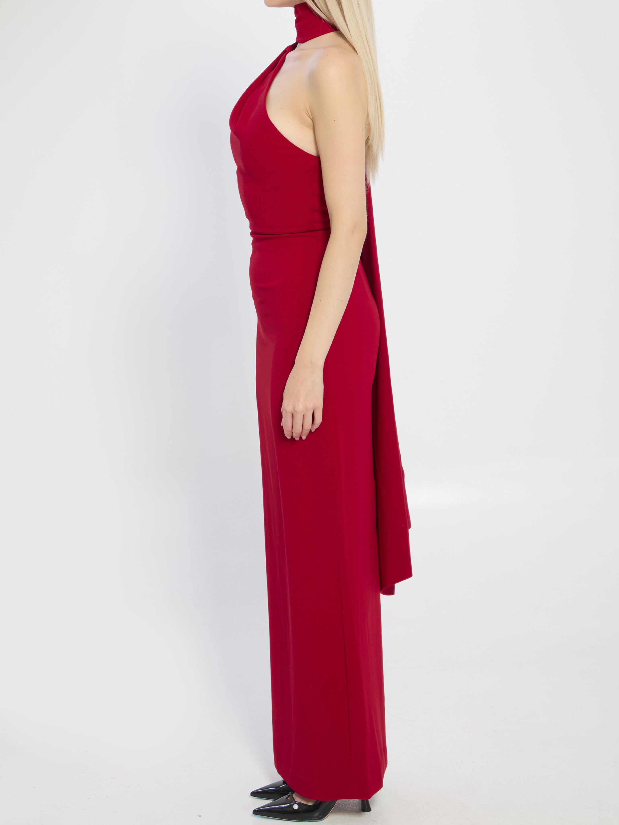 SOLACE LONDON 10 demi maxi dress