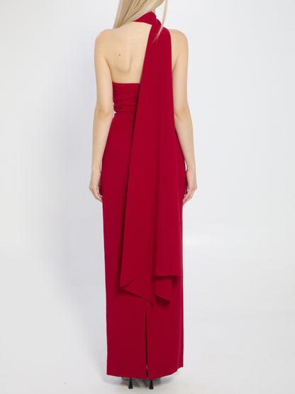 SOLACE LONDON 10 demi maxi dress
