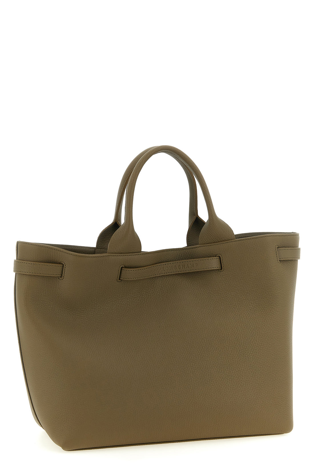 LONGCHAMP OS the longchamp le smart l tote bag features a structured silhouette in fine grain
