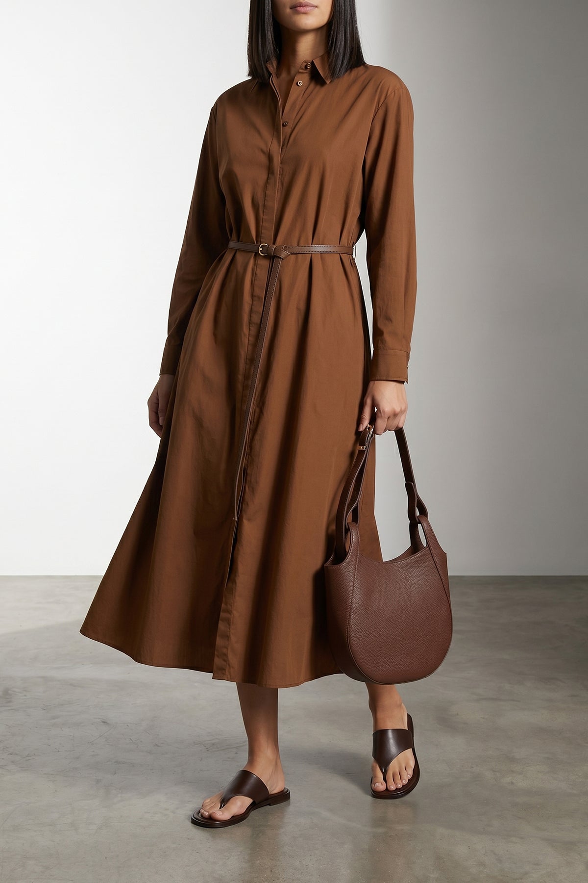 s le foulonné fine-grained cowhide leather crossbody bag